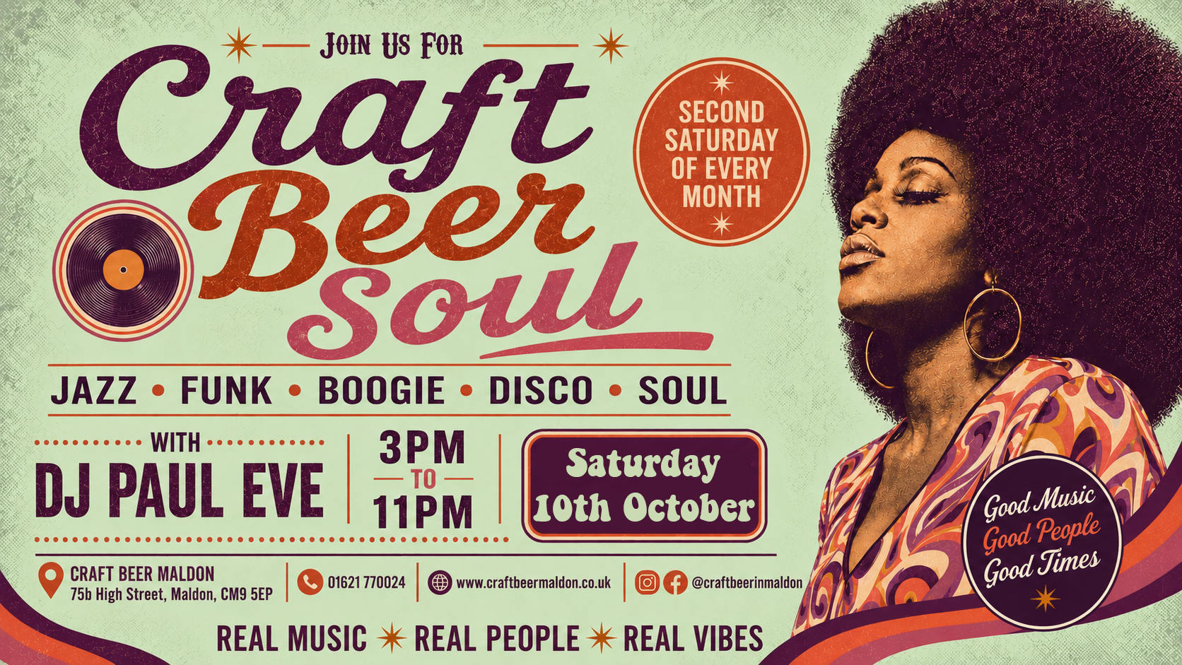 Three unforgettable days of beer, food and fun. Friday 2nd to Sunday 4th October.