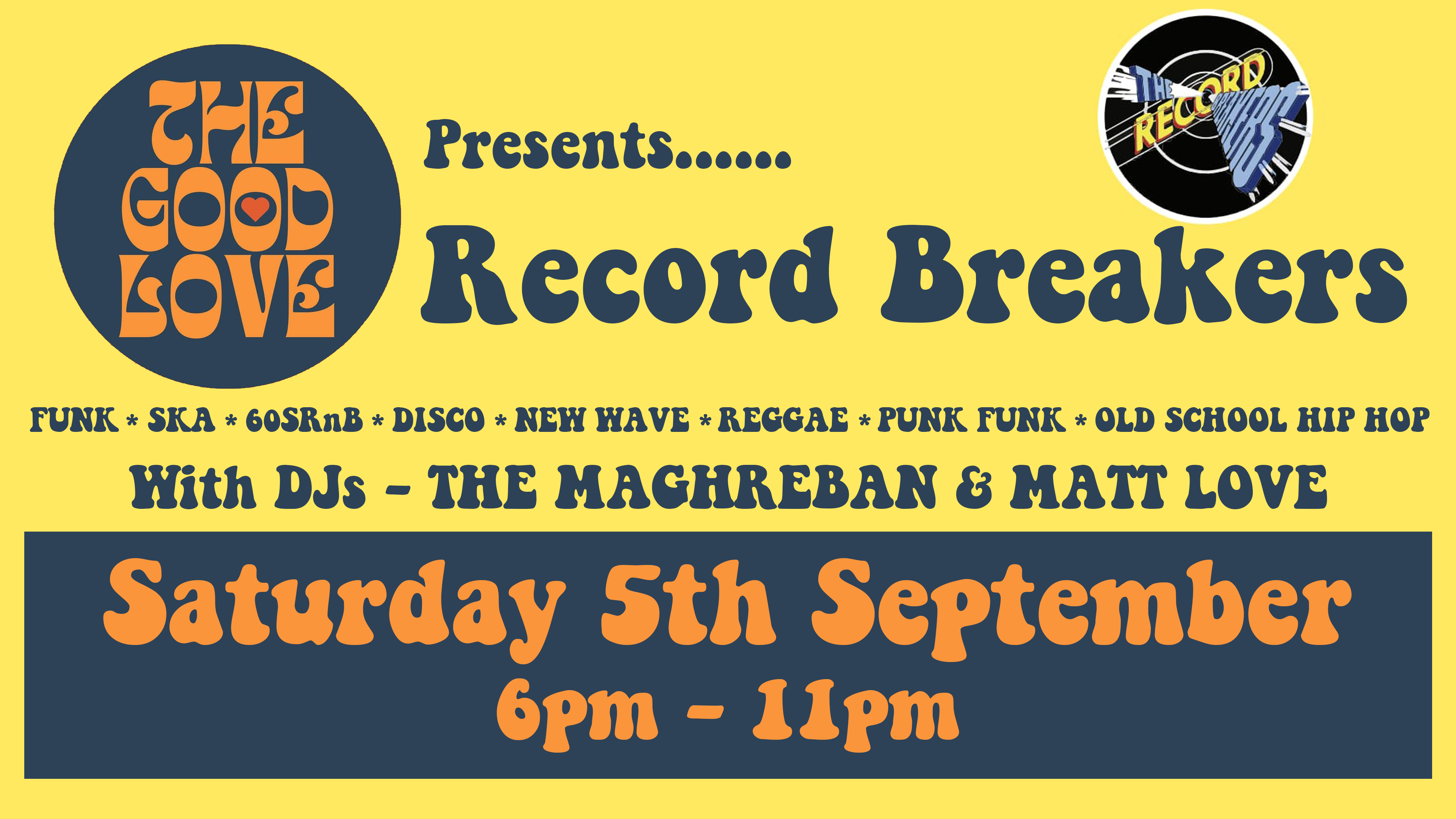 The Good Love presents Record Breakers